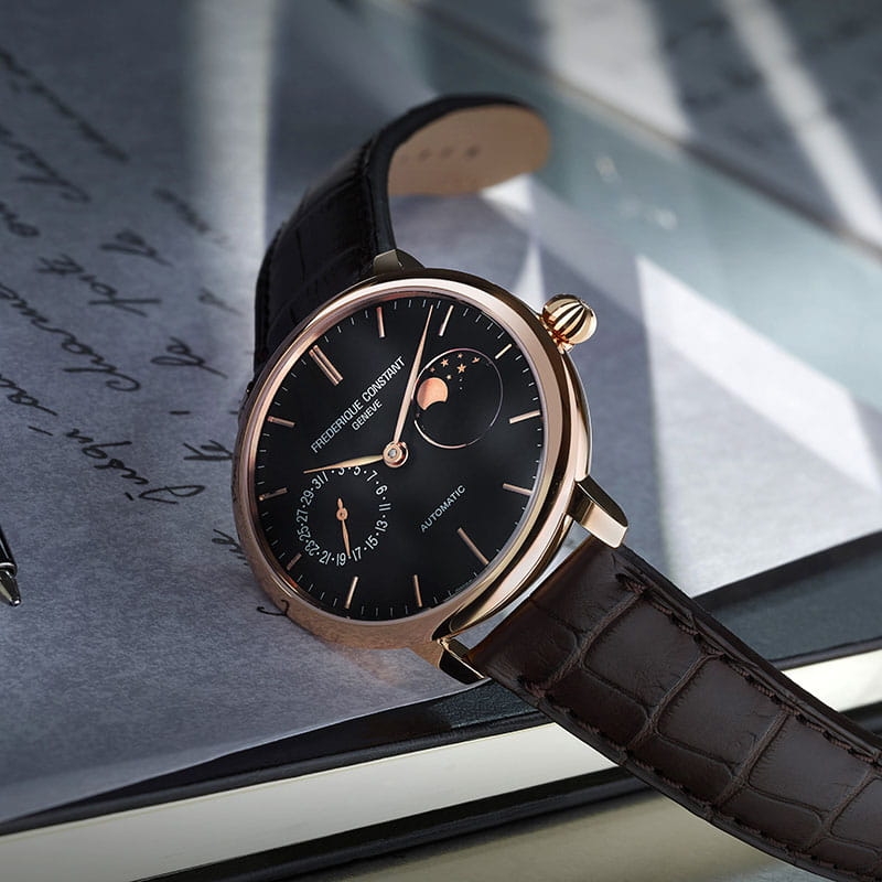 Frederique Constant Manufacture Slimline Moonphase FC-702G3S4 Twoje Zegarki
