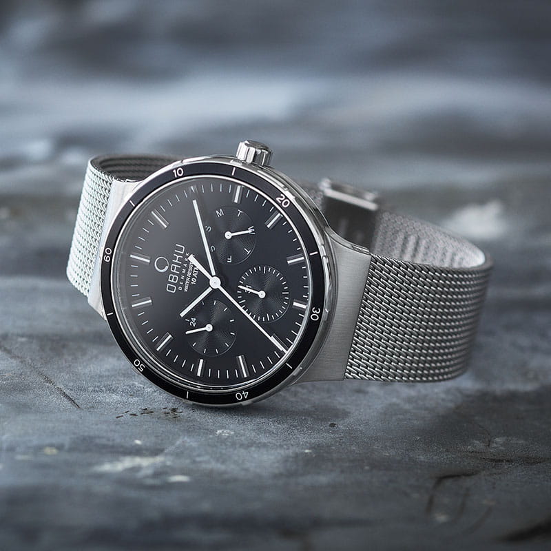 Obaku Dyb Onyx V220GMCBMC Twoje Zegarki