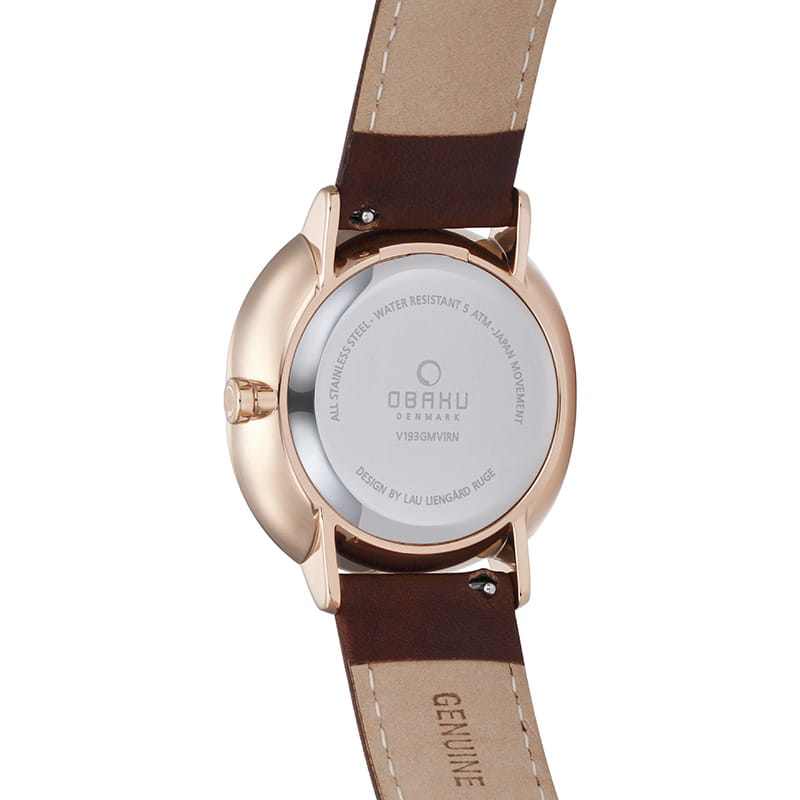Obaku Ahorn Mahogany V193GMVIRN Twoje Zegarki