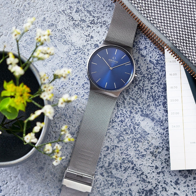 Obaku Rolig Cyan V178GXCLMC Twoje Zegarki