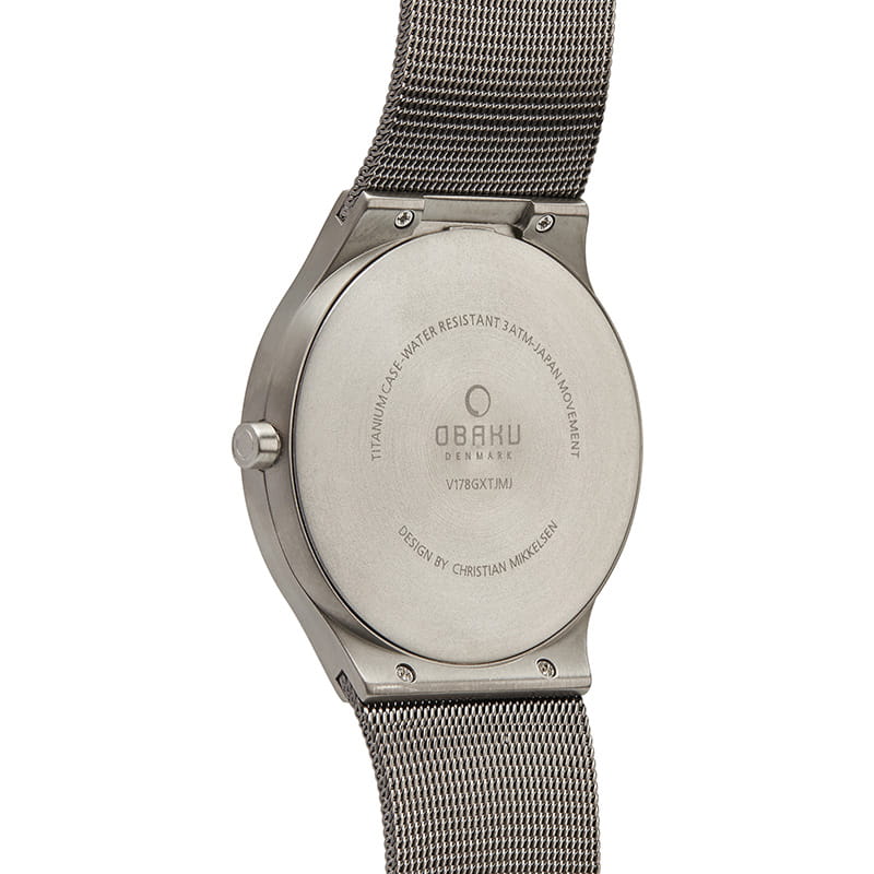Obaku Rolig Titanium V178GXTJMJ Twoje Zegarki
