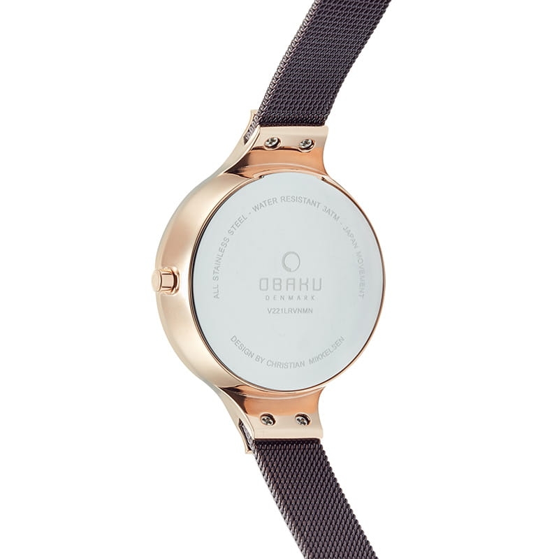 Obaku Gry Walnut V221LRVNMN Twoje Zegarki