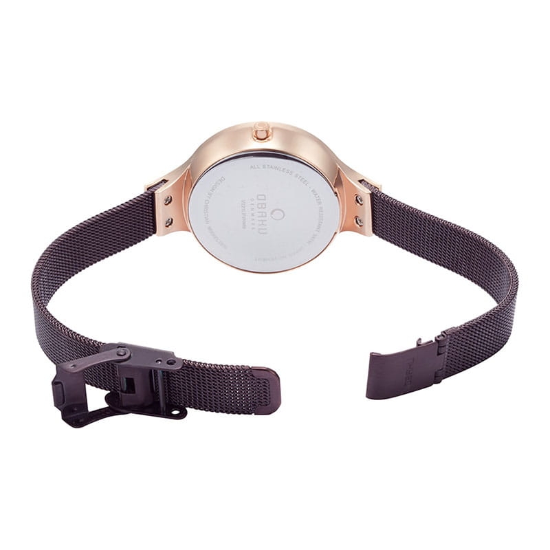Obaku Gry Walnut V221LRVNMN Twoje Zegarki