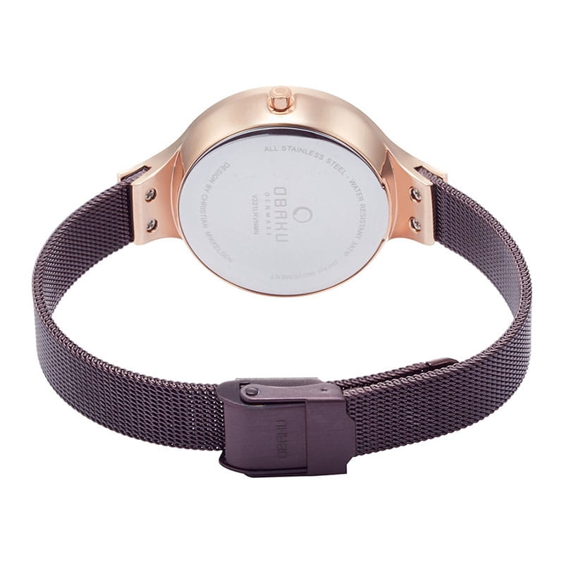 Obaku Gry Walnut V221LRVNMN Twoje Zegarki