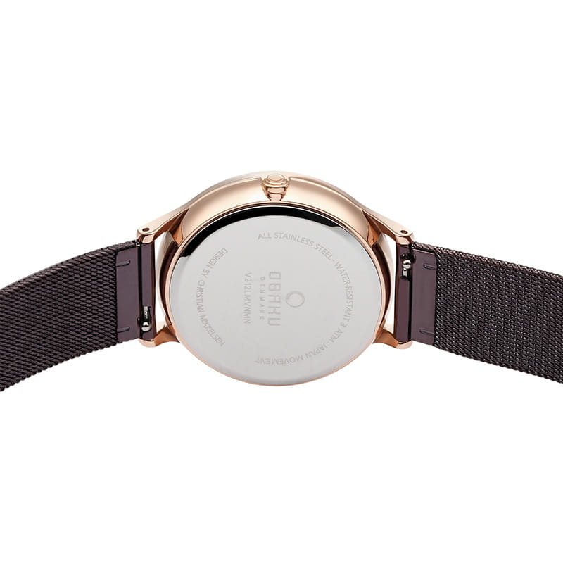 Obaku Lind Walnut V212LMVNMN Twoje Zegarki