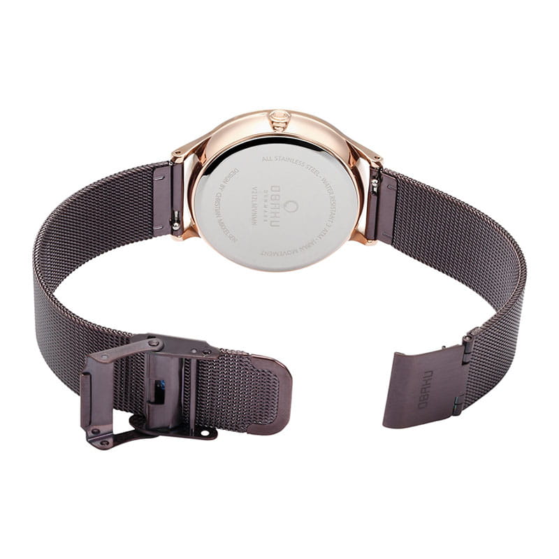 Obaku Lind Walnut V212LMVNMN Twoje Zegarki