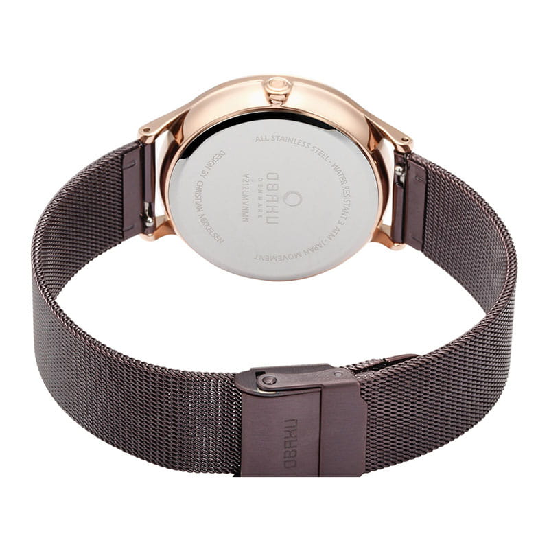 Obaku Lind Walnut V212LMVNMN Twoje Zegarki