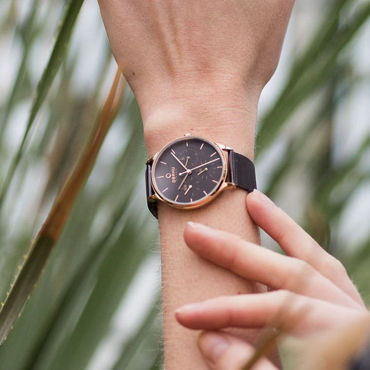Obaku Lind Walnut V212LMVNMN Twoje Zegarki