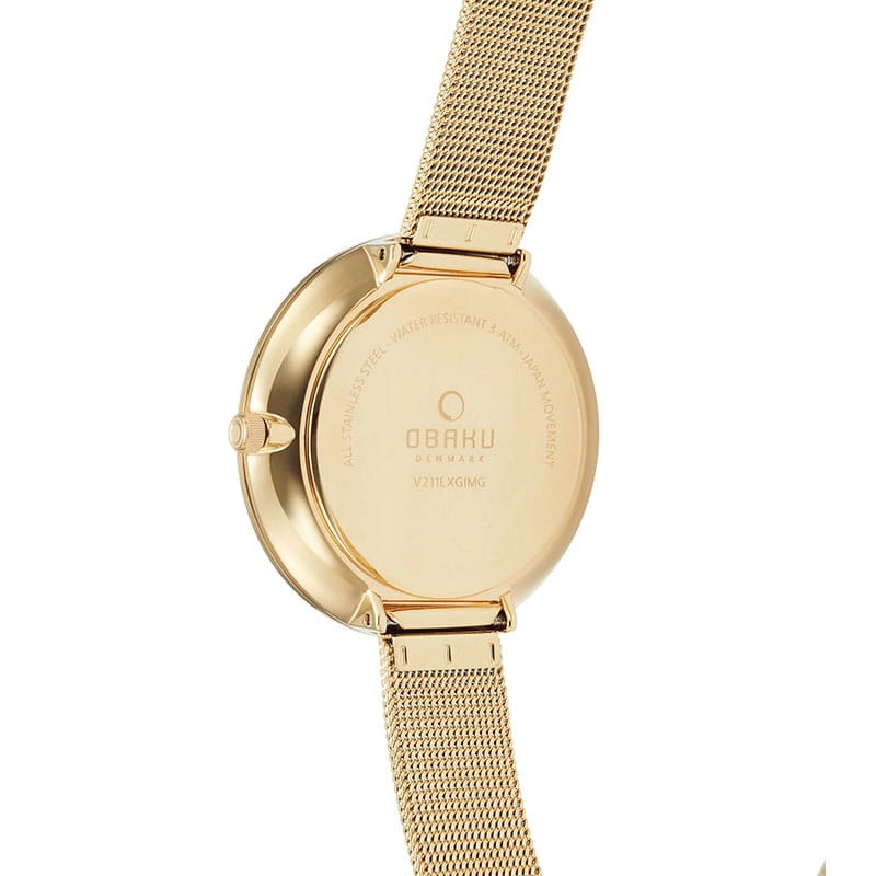 Obaku Viol Gold V211LXGIMG Twoje Zegarki
