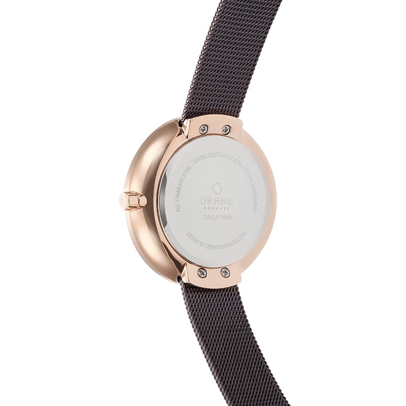 Obaku Lys Walnut V206LRVNMN Twoje Zegarki