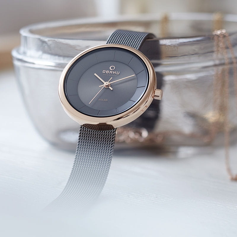 Obaku Lys Walnut V206LRVNMN Twoje Zegarki
