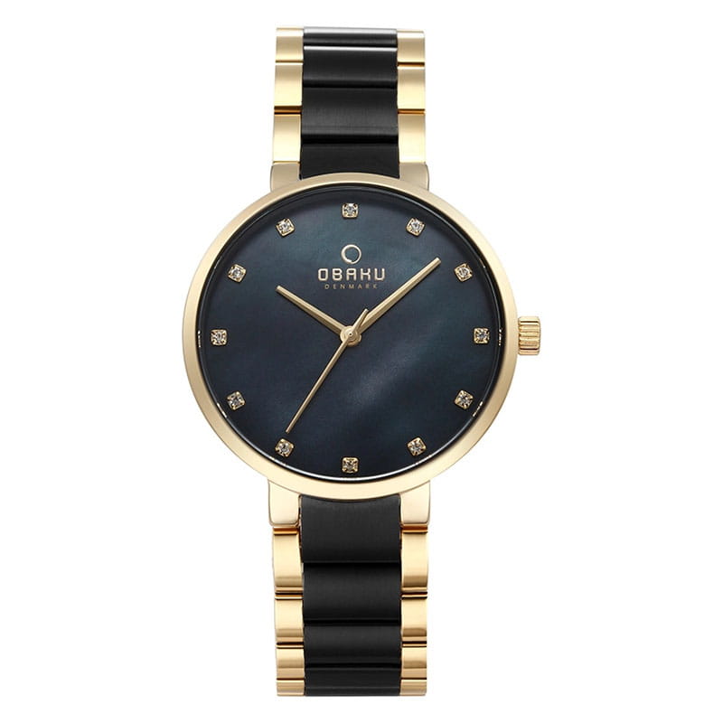 Obaku Glad Blackgold V189LXGBSB Twoje Zegarki