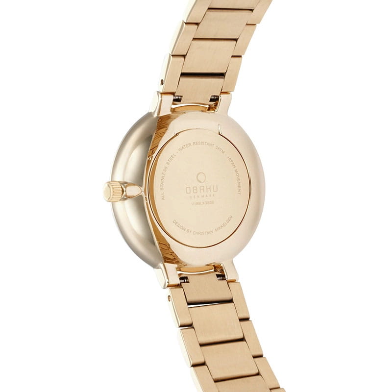 Obaku Glad Blackgold V189LXGBSB Twoje Zegarki