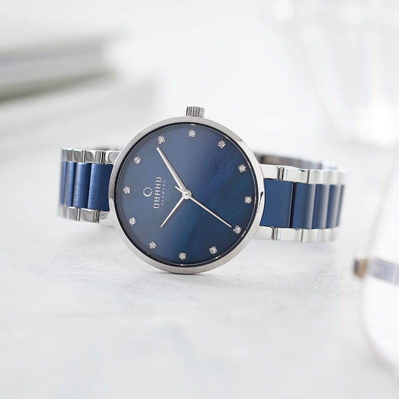 Obaku Glad Bluesteel V189LXCLSL Twoje Zegarki