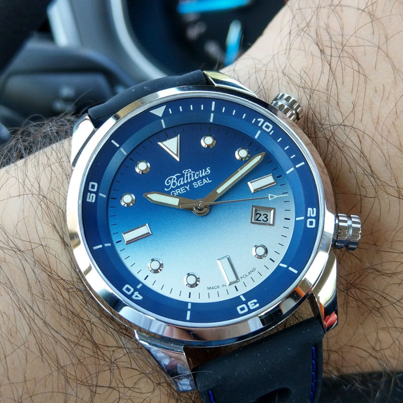 Balticus Grey Seal II Blue Twoje Zegarki