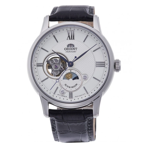 Zegarek Orient Sun and Moon Open Heart RAAS0005S10B