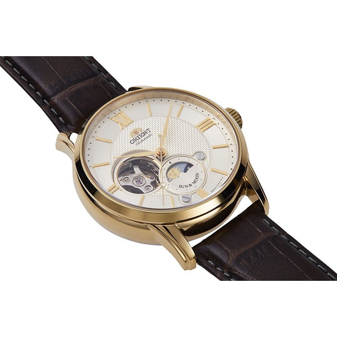 Orient Sun and Moon Open Heart RA-AS0004S10B Twoje Zegarki
