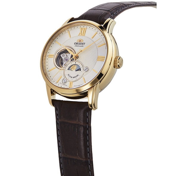 Orient Sun and Moon Open Heart RA-AS0004S10B Twoje Zegarki