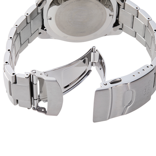 Orient Mako XL RA-AA0008B19B - zapięcie motylkowe stalowej bransolety