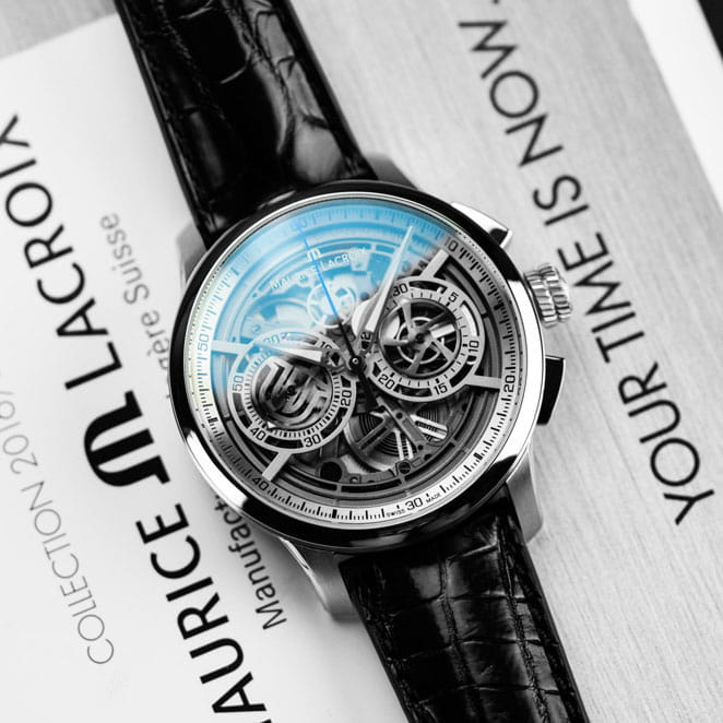 Maurice Lacroix Masterpiece Chronograph Skeleton MP6028-SS001-001-1 Twoje Zegarki