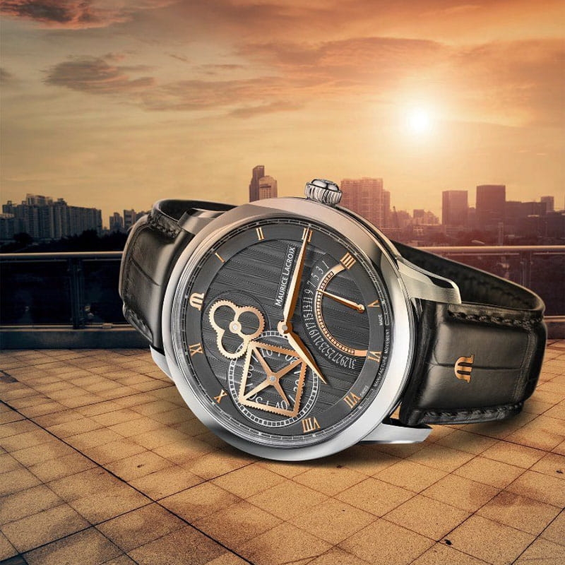 Maurice Lacroix Masterpiece Square Wheel Retrograde MP6058-SS001-310-1 Twoje Zegarki