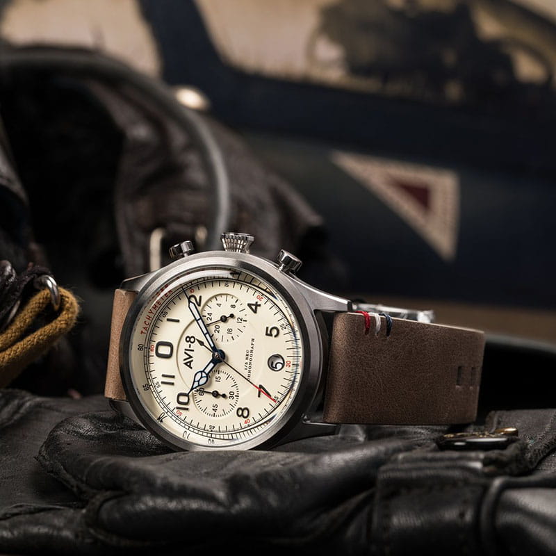 Avi-8 Flyboy Lafayette Chronograph AV-4054-01 Twoje Zegarki