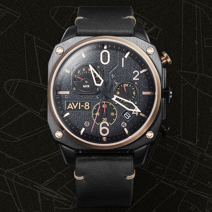 Avi-8 Hawker Hunter Chronograph AV-4052-04 Twoje Zegarki