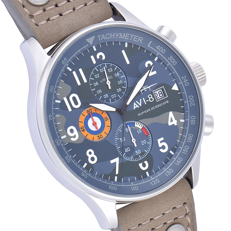 Avi-8 Hawker Hurricane Chronograph AV-4011-SETA-01 Twoje Zegarki