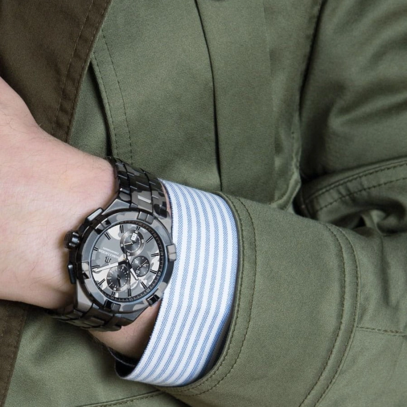Maurice Lacroix Aikon Chronograph Camouflage AI1018-PVB02-336-1 Twoje Zegarki