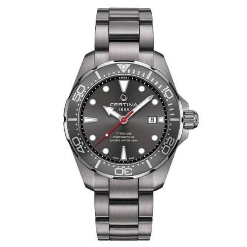 Zegarek Certina DS Action Diver Titanium Powermatic 80 C0324074408100