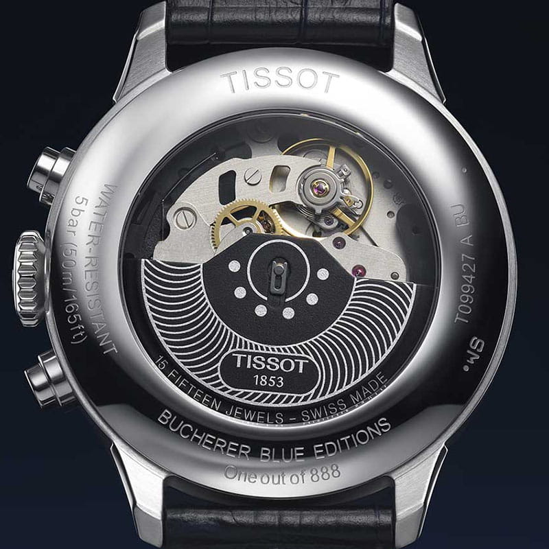 Tissot Chemin des Tourelles Chronograph Bucherer Blue Edition T099.427.16.048.00 Twoje Zegarki