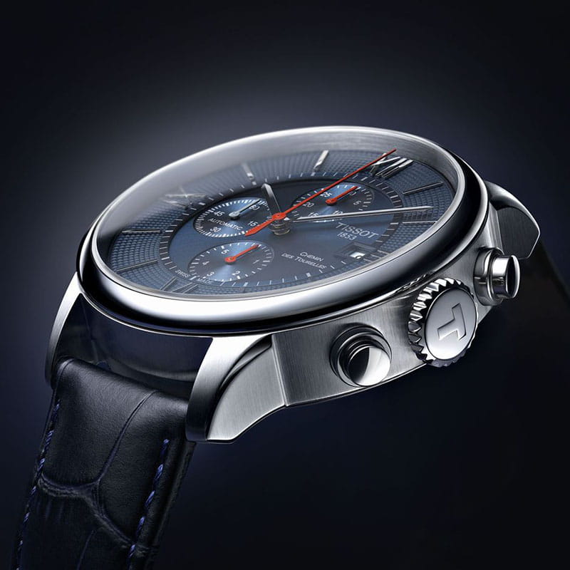 Tissot Chemin des Tourelles Chronograph Bucherer Blue Edition T099.427.16.048.00 Twoje Zegarki
