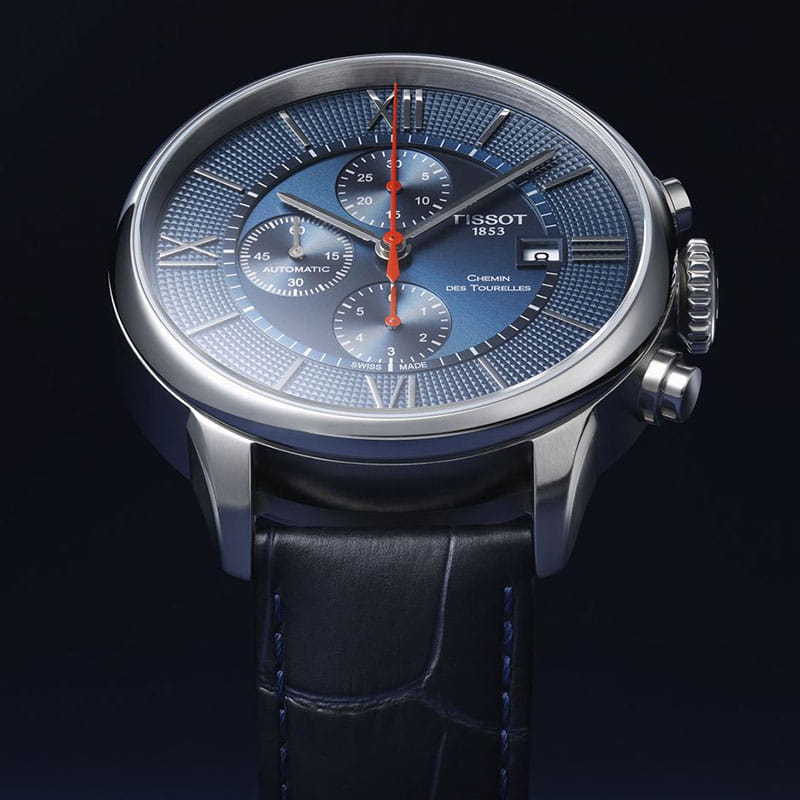 Tissot Chemin des Tourelles Chronograph Bucherer Blue Edition T099.427.16.048.00 Twoje Zegarki