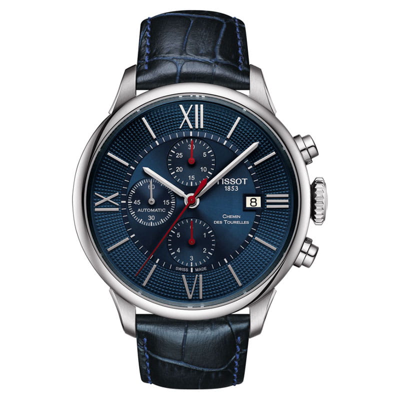 Tissot Chemin des Tourelles Chronograph Bucherer Blue Edition T099.427.16.048.00 Twoje Zegarki