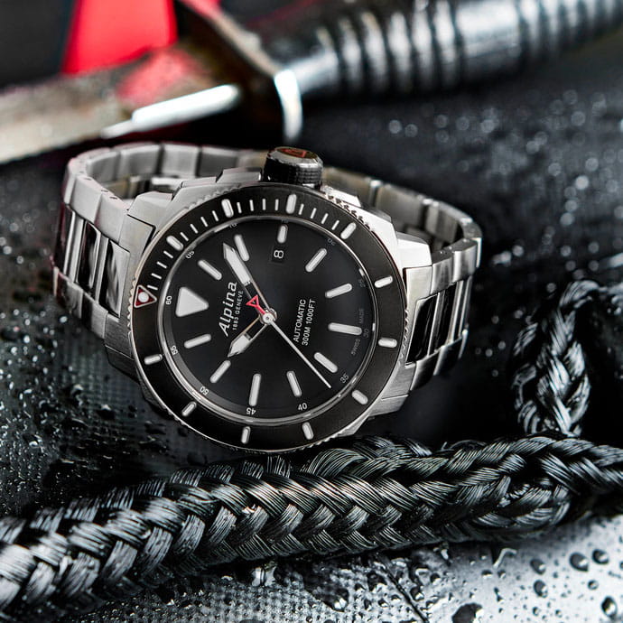 Alpina Seastrong Diver 300 AL-525LBG4V6B Twoje Zegarki