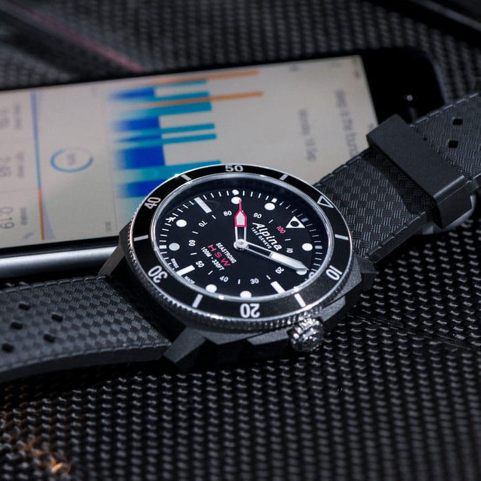Alpina Seastrong Horological Smartwatch AL-282LBB4V6 Twoje Zegarki