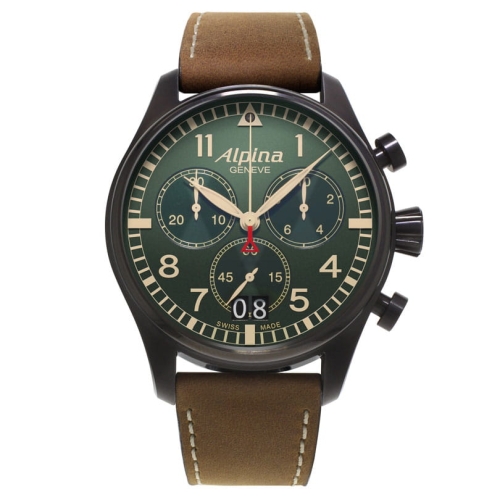 Zegarek Alpina Startimer Pilot Chonograph Big Date AL-372GR4FBS6
