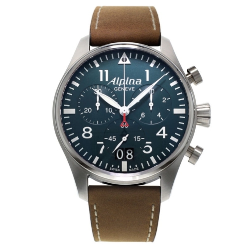 Zegarek Alpina Startimer Pilot Chonograph Big Date AL-372N4S6