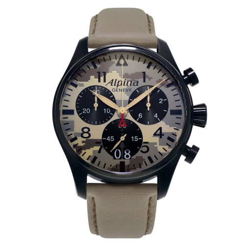 Zegarek Alpina Startimer Pilot Chonograph Big Date AL-372MLY4FBS6
