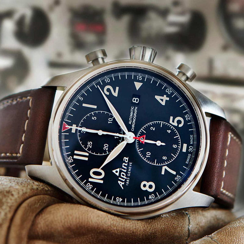 Alpina Startimer Pilot Automatic Chronograph AL-725N4S6 Twoje Zegarki
