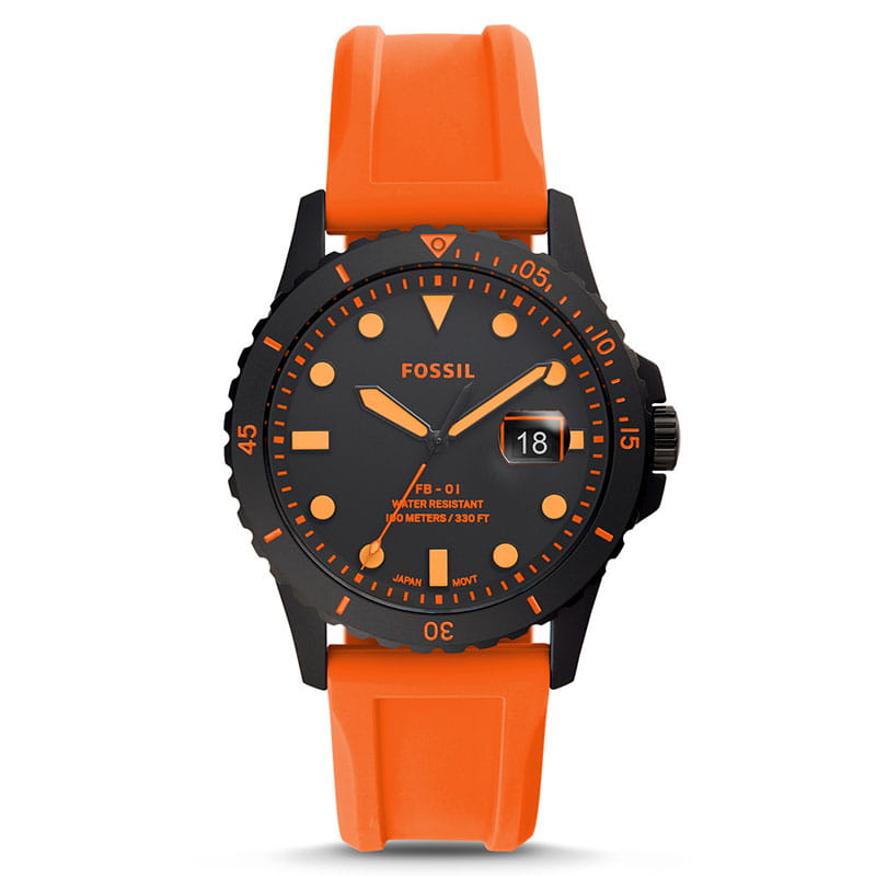 Fossil FB-01 Neon Orange FS5686 Twoje Zegarki