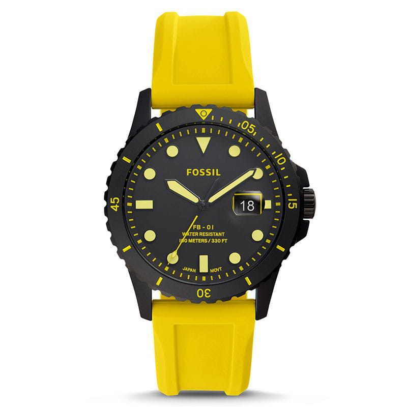 Fossil FB-01 Yellow FS5684 Twoje Zegarki