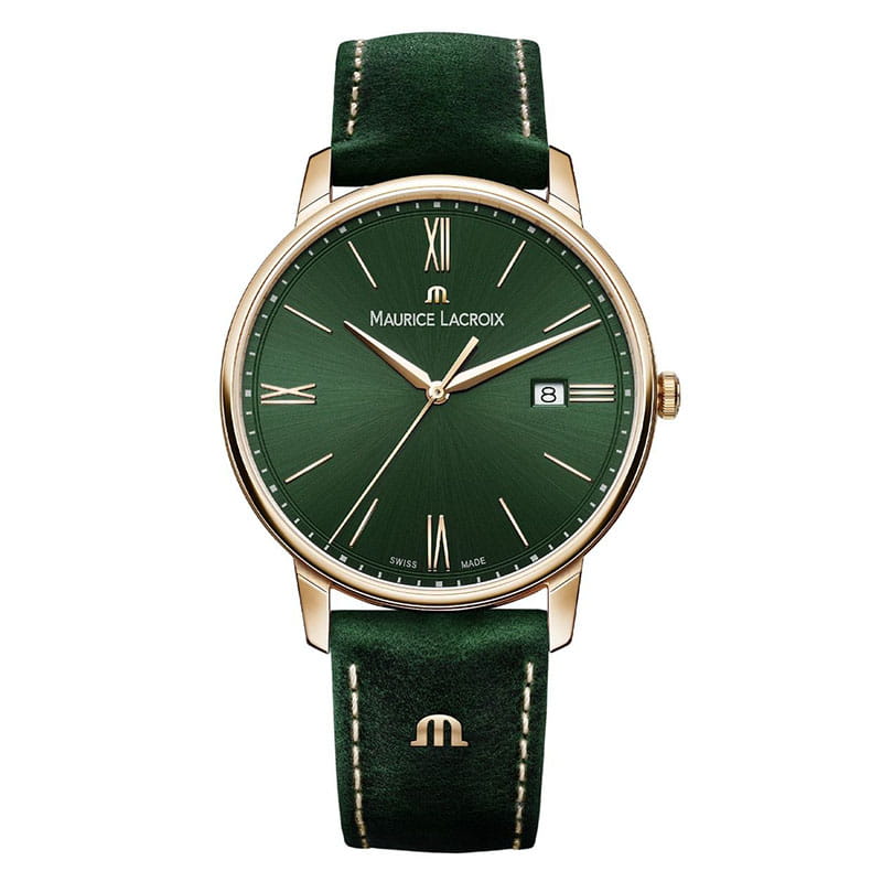 Maurice Lacroix Eliros Date Green Smoked EL1118-PVP01-610-1 Twoje Zegarki