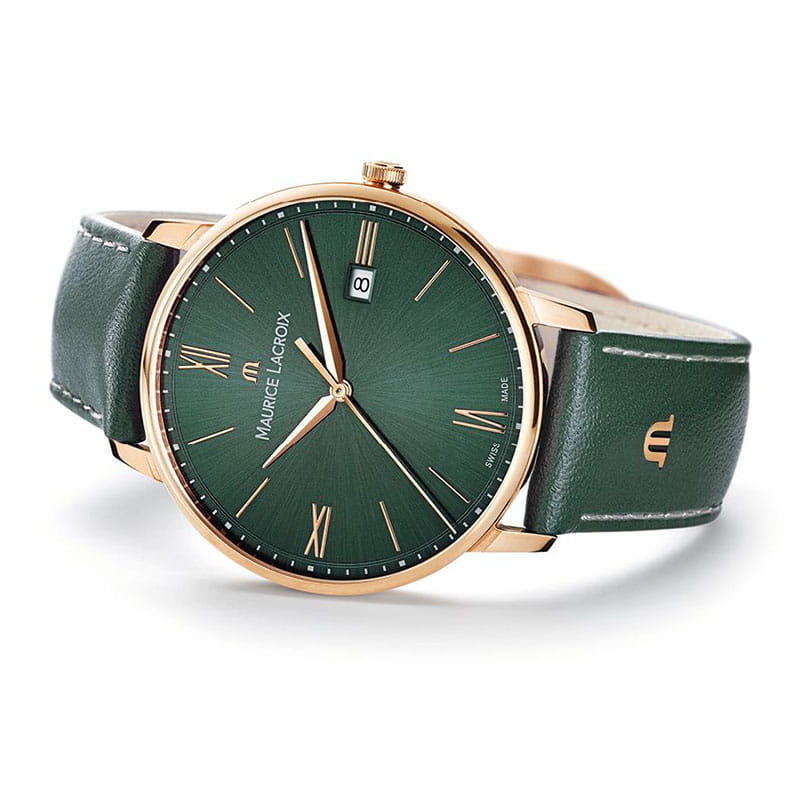 Maurice Lacroix Eliros Date Green Smoked EL1118-PVP01-610-1 Twoje Zegarki