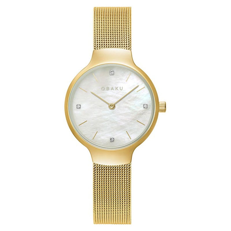 Obaku Vikke Gold V241LXGWMG  Twoje Zegarki