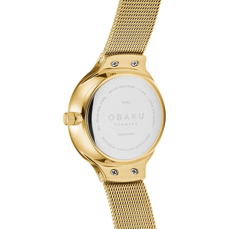 Obaku Vikke Gold V241LXGWMG  Twoje Zegarki