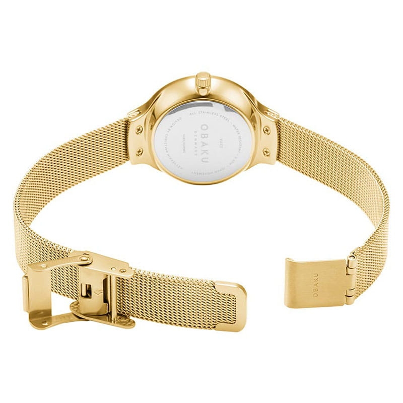 Obaku Vikke Gold V241LXGWMG  Twoje Zegarki