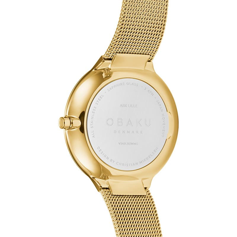 Obaku Ark Lille Gold V240LXGWMG Twoje Zegarki
