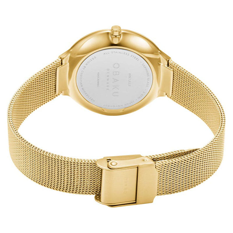 Obaku Ark Lille Gold V240LXGWMG Twoje Zegarki