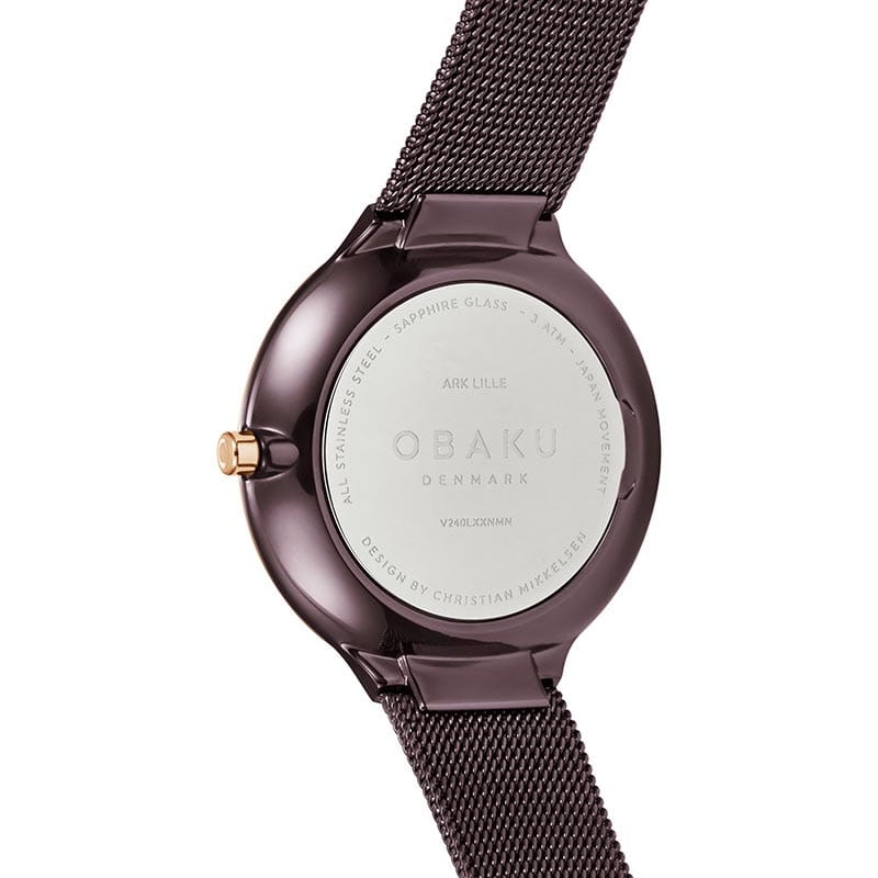 Obaku Ark Lille Walnut V240LXXNMN Twoje Zegarki